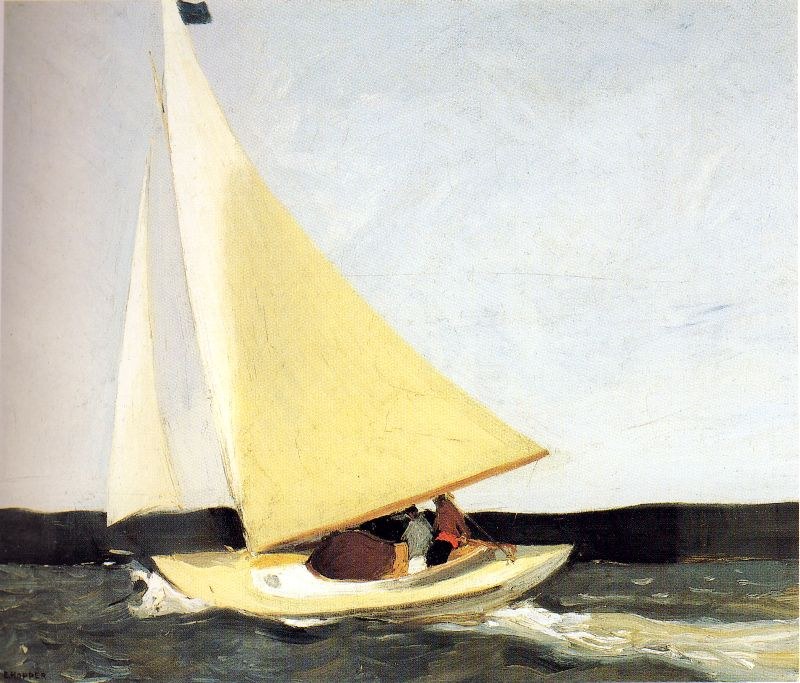 Edward Hopper Sailing